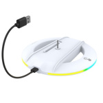 iPega P5S025S Vertikální Stojan s RGB pro PS5 Slim White, PG-P5S025S