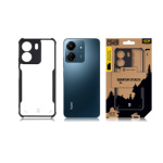 Tactical Quantum Stealth Kryt pro Xiaomi Redmi 13C 4G/Poco C65 Clear/Black, 57983119563