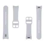 Tactical 850 Silikonový Řemínek Quick Release pro Samsung Galaxy Watch 6 40mm Silver, 57983119989