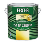 FEST-B S2141, antikorozní nátěr na železo, 0111 šedý, 2,5 kg