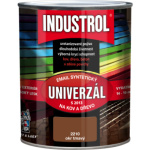 Industrol S2013 univerzál lesk vrchní barva na kov a dřevo, 2210 okr tmavý, 600 ml