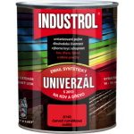 Industrol S2013 univerzál lesk vrchní barva na kov a dřevo, 8140 světlá červeň rumělka, 750 ml