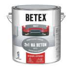 Betex  S2131 2v1 základní i vrchní barva na beton 0440 modrá, 2 kg