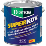 Detecha Superkov základní i vrchní barva na kov, červenohnědá mat, 2,5 kg