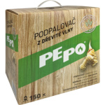 PE-PO podpalovač z dřevité vlny, 150 podpalů