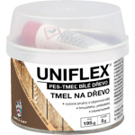 Uniflex PES-TMEL dřevo, tmel na dřevo, bílý, 200 g