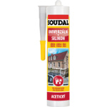 Soudal univerzální silikon, čirý, 280 ml