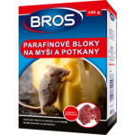 Bros parafínové bloky na myši, krysy a potkany, 100 g