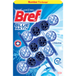 Bref Blue Aktive Chlorine, WC kuličky, 3 × 50 g