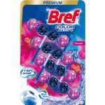 Bref Color Aktiv Flower tuhý WC blok, 4× 50 g