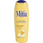 Mitia shower cream Honey & Milk s medovými extrakty, sprchový gel, 400 ml