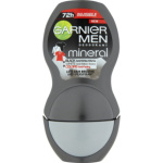 Garnier Men Mineral Invisible Neutralizer kuličkový antiperspirant, 50 ml