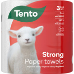 Tento Extra Strong 3vrstvé kuchyňské papírové utěrky, 2× 17 m, 2 role