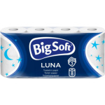 Big Soft Luna 3vrstvý toaletní papír, 8 rolí, 17,6 m role