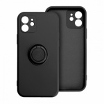 Pouzdro Forcell SILICONE RING Case for SAMSUNG Galaxy A52 5G / A52 LTE ( 4G ) / A52S černá 102395