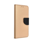 FANCY Book case for  XIAOMI Redmi 9A gold / black 441395