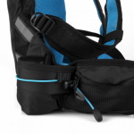 Spokey SPRINTER Sportovní, cyklistický a běžecký voděodolný batoh, 5 l, modro-černý, K831781