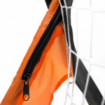 Spokey HASBRO BUCKLER Samorozkládací fotbalová branka, 2 ks, zn. NERF, černo-oranžová, 5902693272557