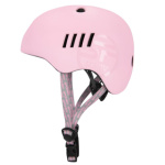Spokey PUMPTRACK Juniorská cyklistická BMX přilba IN-MOLD, 54-58 cm, růžová, K940955