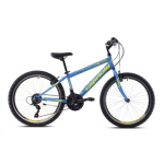 Horské jízdní kolo Capriolo RAPID 24"/18HT žluto-modré, 919342-13, 2020