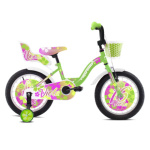 Dětské jízdní kolo Capriolo BMX 16" VIOLA růžovo-zelené, 921109-16, 2021