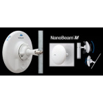 Venkovní jednotka Ubiquiti Networks PowerBeam M5 anténa 300mm 2x 22dBi, MIMO 5GHz, PBE-M5-300