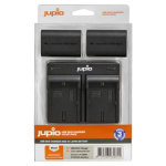 Set Jupio 2x LP-E6NH 2130 mAh + Dual Charger pro Canon, CCA1011V2