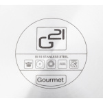 Hrnec G21 Gourmet Magic s cedníkem 28 cm s poklicí nerez, G21-002N