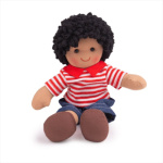 Panenka Bigjigs Toys látková Otis 28 cm, BJD062