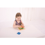 Hračka Bigjigs Toys Baby Nasazování barevných tvarů na tyče , BB094