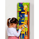 Hračka Liscianigioch Montessori Baby - Metr s deníkem, 7192789 (Rozměry (š x v x h): 28,5 x 28,5 x 6,7 cm)