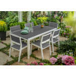 Zahradní stůl Keter Harmony bílý / světle šedý, 236051