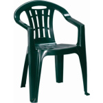 Plastová židle Keter Mallorca tmavě zelená, 220597