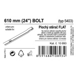 Stěrač FLAT BULK (BOLT) 24"/610mm, 10893