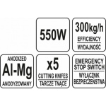 Kráječ zeleniny 550W, YG-03100