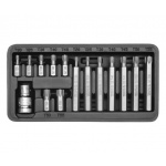 Sada bitů 15 ks TORX box, YT-0411