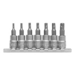 Sada bitů 1/4" 7 ks TS10-TS40 torx, YT-0461