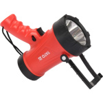 Lampa pistolová POWER LED, bezpřívodová, 3,7V Li-ion, dosvit 250m, 1200lm, IP68, YT-08551