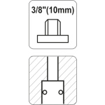 Rychlospojka 3/8", YT-2391