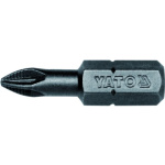 Bit křížový 1/4" PZ1 x 25 mm 50 ks, YT-7810