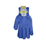 rukavice z polyesteru s PVC terčíky na dlani, velikost 8" 99713