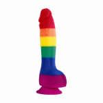 Dildo v barvách duhy Pride Edition 6 Inch Dildo, 3000013324