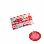 Smoothglide kondom jahoda 1ks, 7525280014