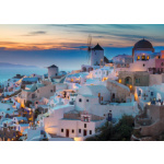 RAVENSBURGER Puzzle Večer v Santorini 1000 dílků 116136