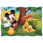 TREFL Puzzle Mickey Mouse a přátelé v parku 4v1 (35,48,54,70 dílků) 117350