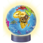 RAVENSBURGER 3D Svítící puzzleball Globus 72 dílků 117699