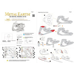 METAL EARTH 3D puzzle Batman vs. Superman: Batwing 117909