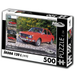 RETRO-AUTA Puzzle č. 24 Škoda 120 L (1979) 500 dílků 118103