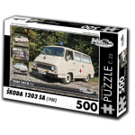 RETRO-AUTA Puzzle č. 25 Škoda 1203 SA (1980) 500 dílků 118104