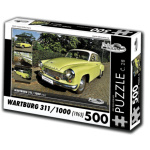 RETRO-AUTA Puzzle č. 28 Wartburg 311,1000 (1963) 500 dílků 118107